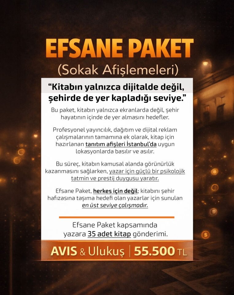 EFSANE Yayıncılık ve Reklam Paketi