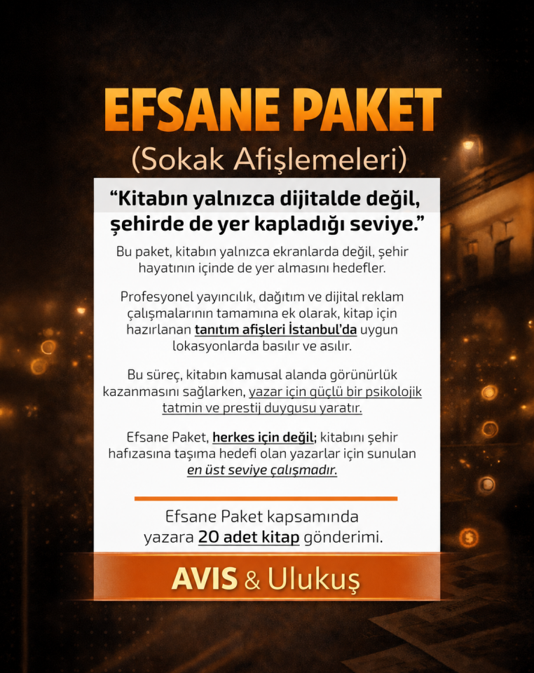 EFSANE Yayıncılık ve Reklam Paketi