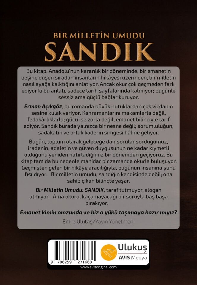 Bir Milletin Umudu: SANDIK | Erman Açıkgöz