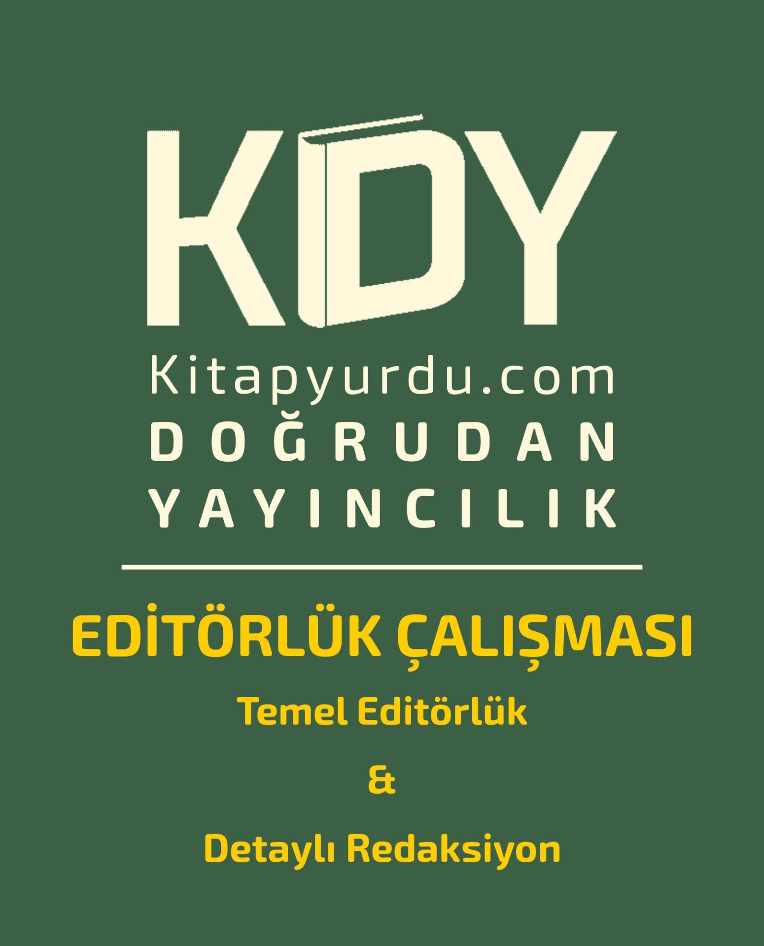 KDY - Editörlük Paketi