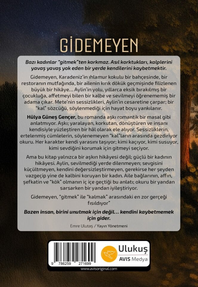 GİDEMEYEN | Hülya Güneş Gençer