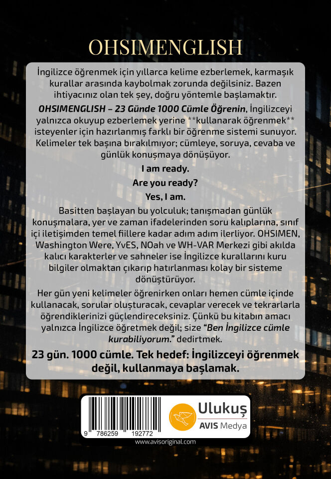 OHSIMENGLISH | ALPEREN & ŞAMİL & SELAMİ DANIŞMANOĞLU